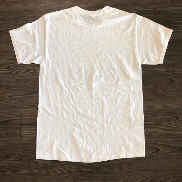 Men’s White ‘Soccer Camp’ Viking Graphic Tee - Picture 2 of 3